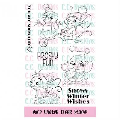 C.C. Designs Stempel - Mice Winter